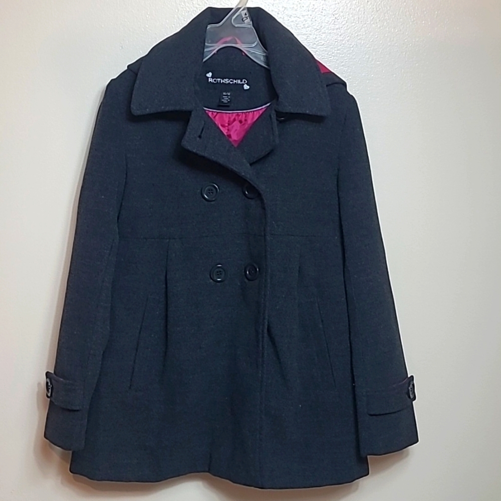 Rothschild gray coat size 10/12